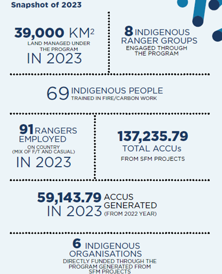 Savanna Fire Management Snapshot 2023