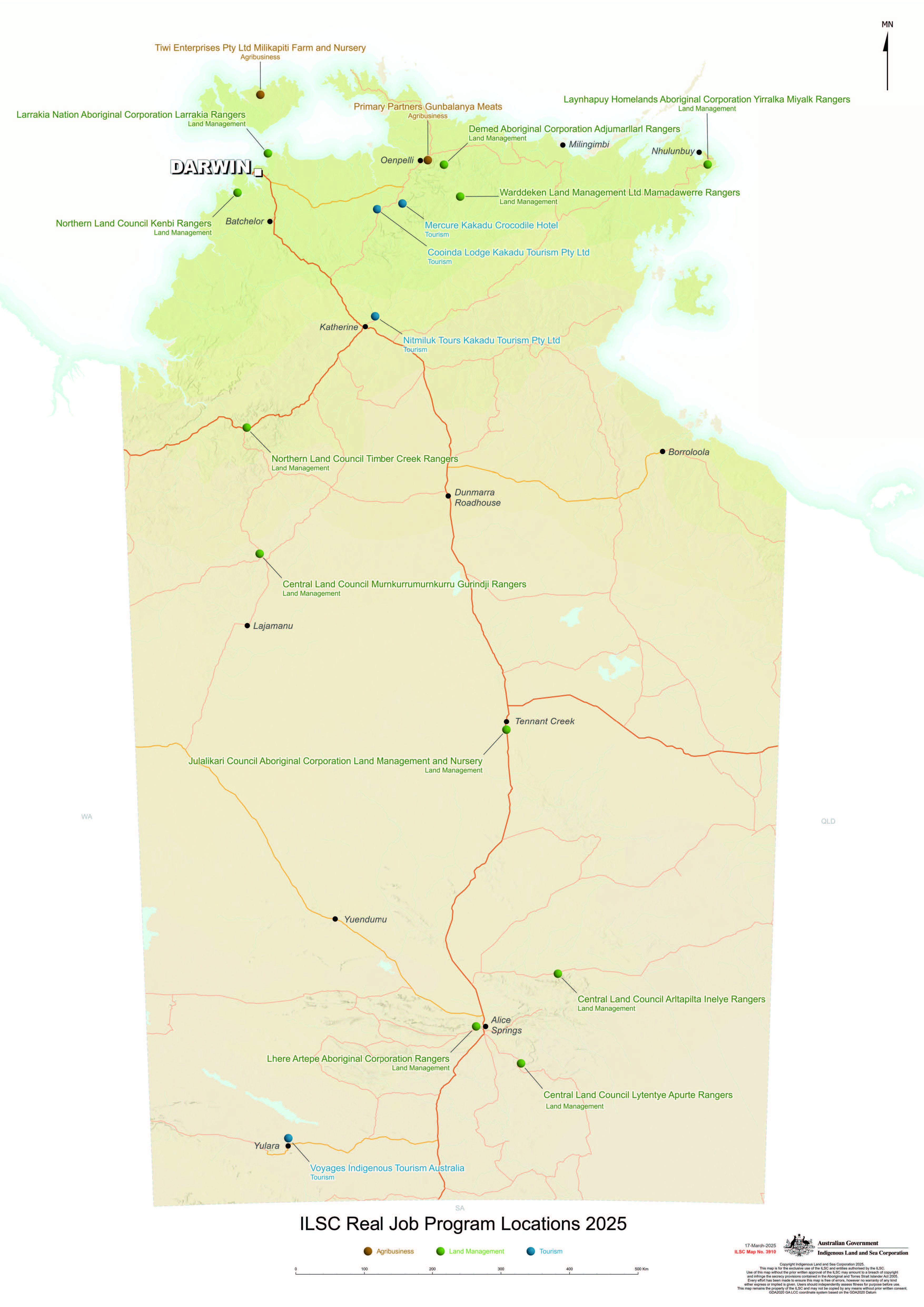 ILSC Real Jobs Program Locations 2025