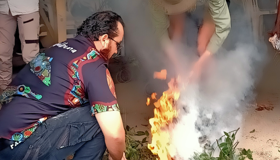 Wawu Dimbi Smoking ceremony