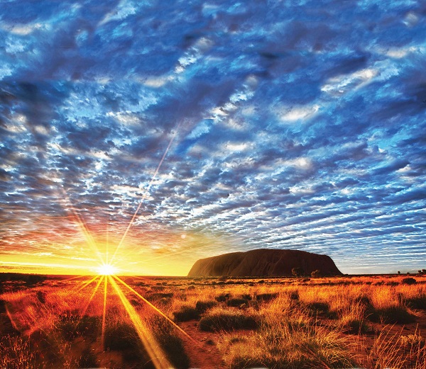 Sunrise over Uluru